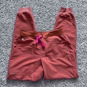 Women’s Figs Orange scrubs scrub joggers pants